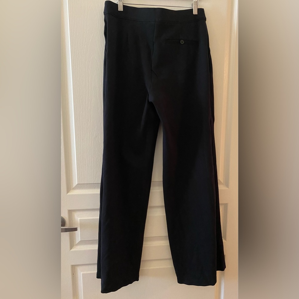 SPANX Smooth Perfect Fit Ponte Wide Leg Trousers in Black - L - Picture 4 of 12